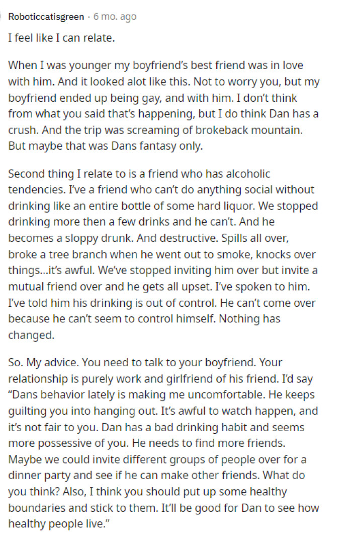 Some people even jumped in and told OP that they could relate to this and explained some similar interactions that they've had, like this one.