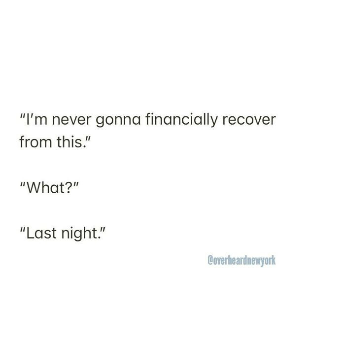 49. I need a financial recovery