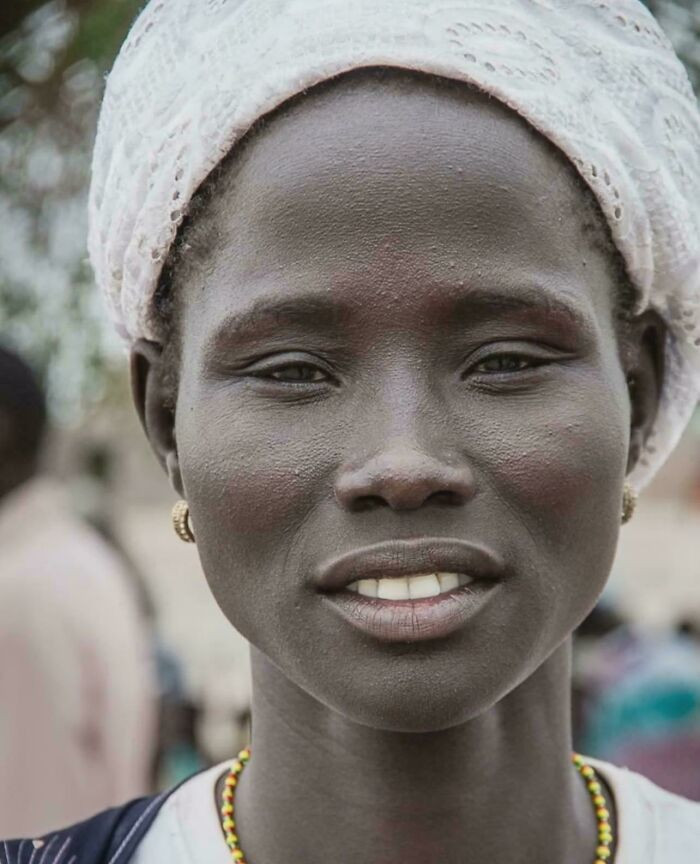 South Sudanese Lady Seen In South Sudan By Ulrich Kleiner