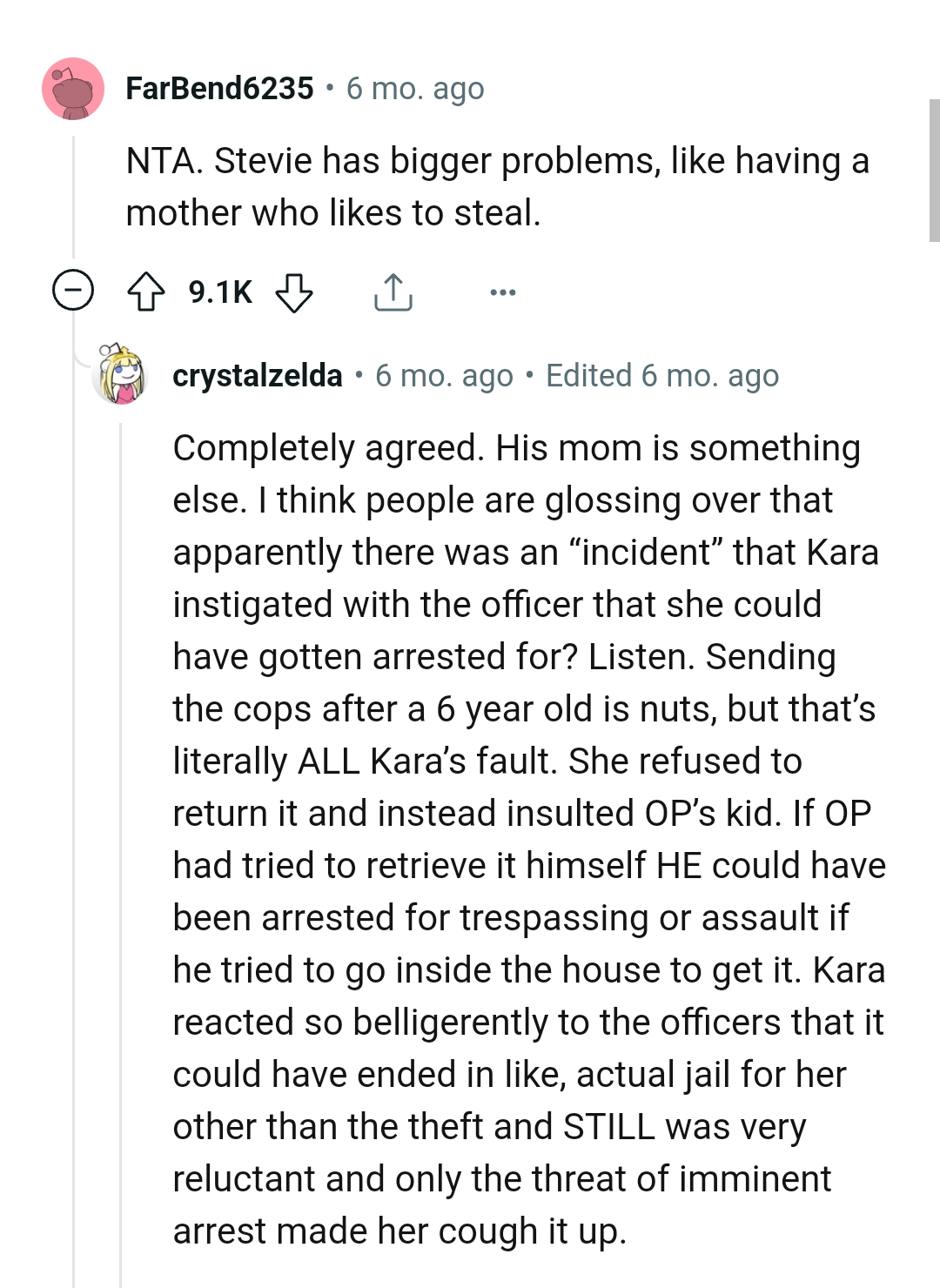 This Redditor Believes the Nephew's Mom Is Something Else Entirely