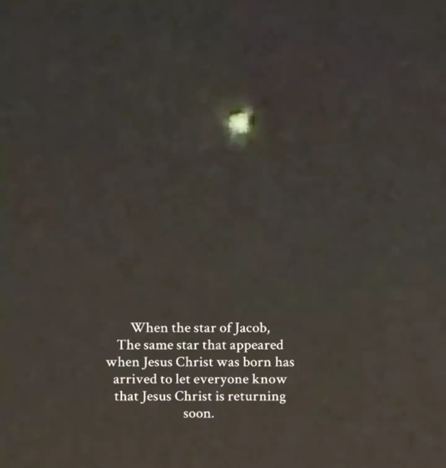 This rare star sighting sparked countless theories linked to the coming of the Messiah.