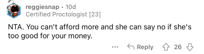 You can always say no to an offer.