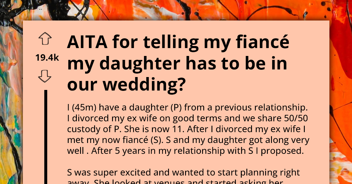 Devoted Dad Set to Call Off Wedding After Fiancée Vehemently Opposes Daughter’s Participation in Their Upcoming Wedding