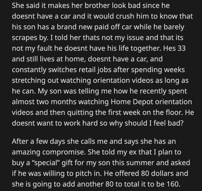 A Few Days Later, Her Ex's Sister Called to Share the 