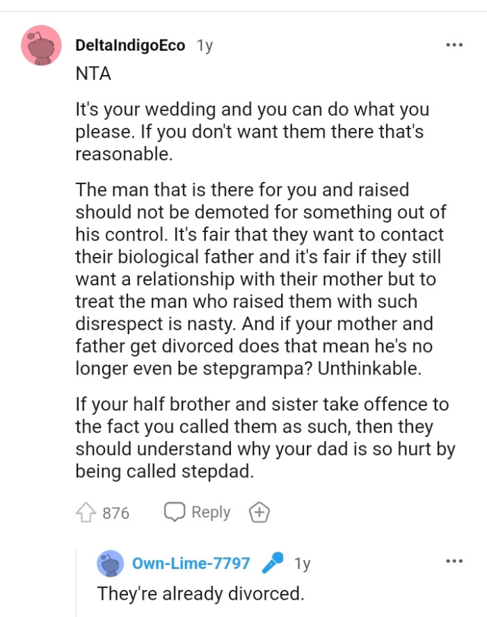 If the OP doesn't want them there, then that reasonable