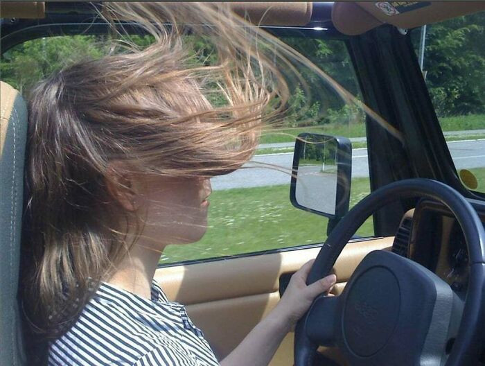 "My Wife Always Dreamed Of A Convertible; Now She Finally Bought It. First Ride"