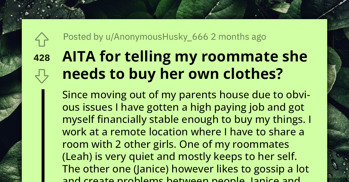 Redditor Gets Into Fiery Clash With Her Roommate Over Uninvited Closet Raids