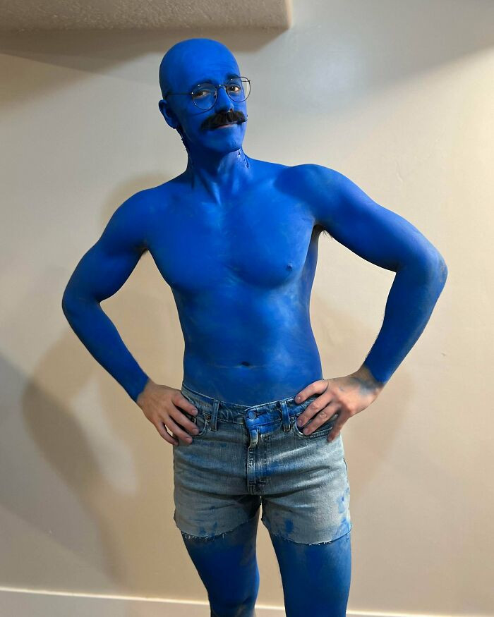 39. I’m Afraid I Just Blue Myself This Halloween