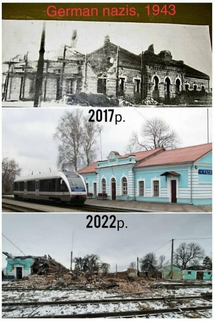 17. Railway Station Located in Okhtyrka, Ukraine