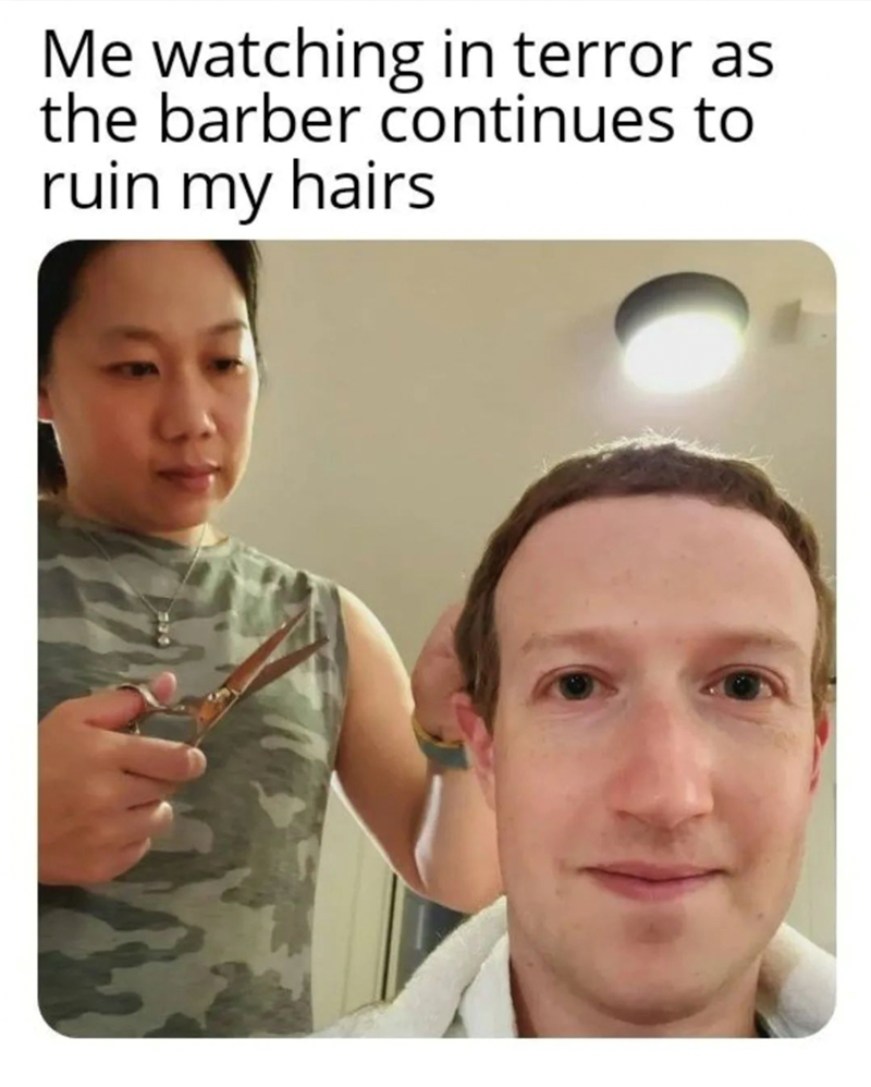 11. You need to find a good barber