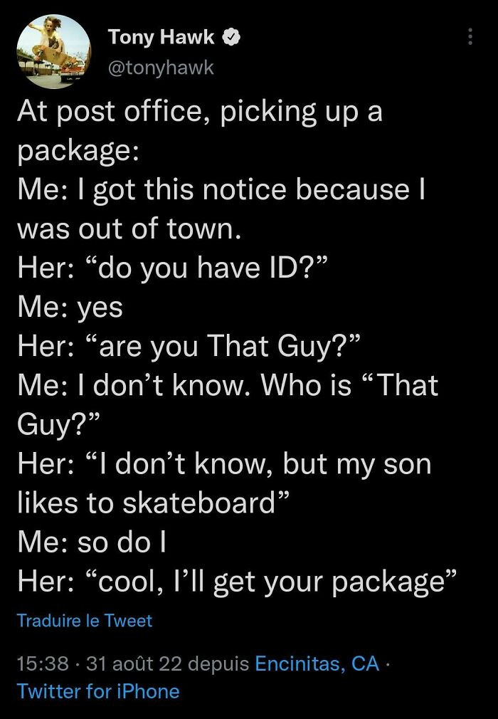 29. Tony Hawk Truly Is The King Of This Sub