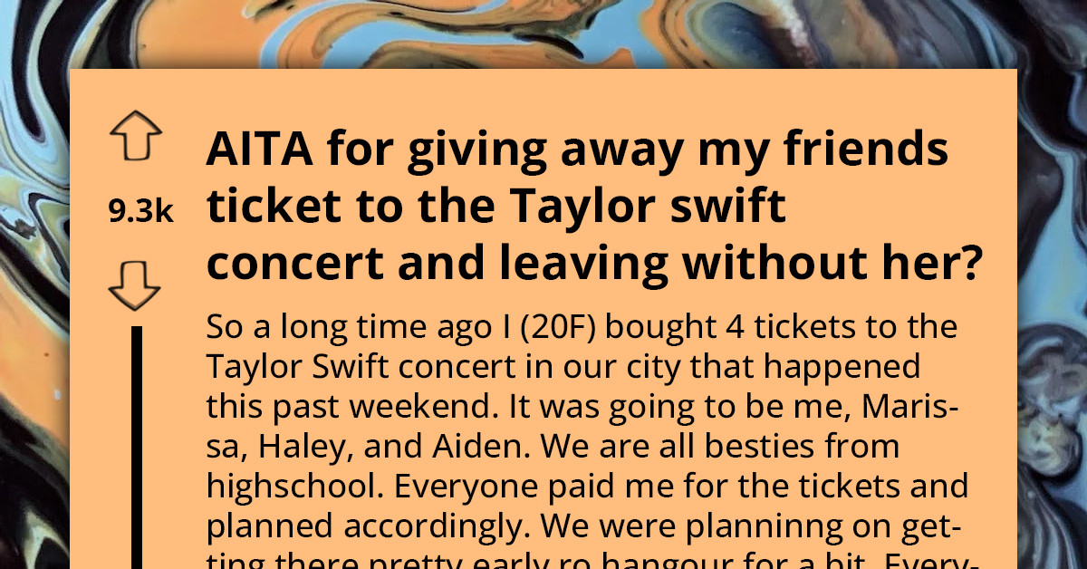 Swifties Of Reddit Label Woman An A**hole For Selling Her Friend's Taylor Swift Ticket To Her Sister
