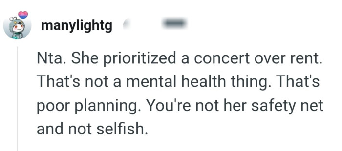 That is not a mental health thing
