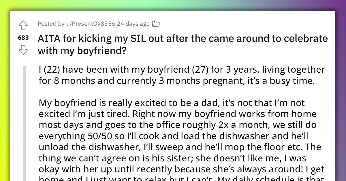 Reddit Drags BF For Inviting His Family For Dinner And Then Leaving The Dishes For His Pregnant GF