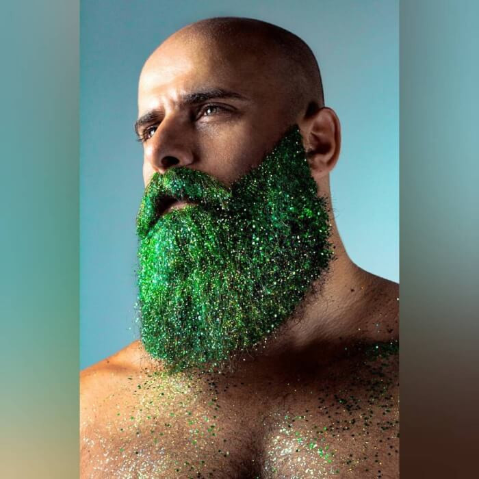 3. This beard must belong to Hulk – the green giant, and it proceeds to the chest.