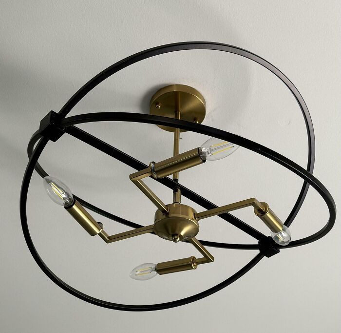 "This Light Fixture In My Airbnb"