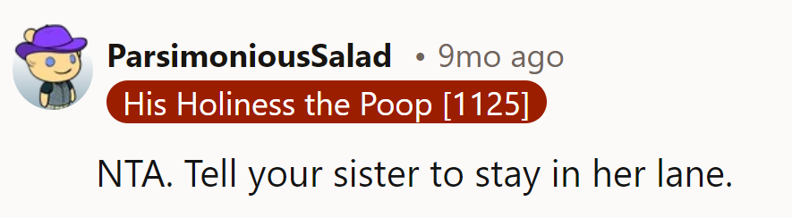 Looks like she's cruising in someone else's relationship lane. Time for her to steer back to her own road.