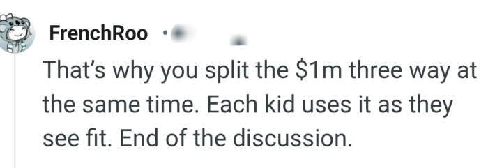 Each kid uses it as they want