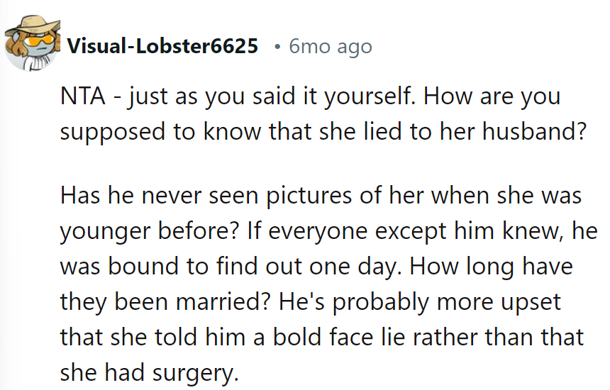 Her husband's in for a 'surgery surprise'! It's the revelation that packs a punch, not the procedure itself.