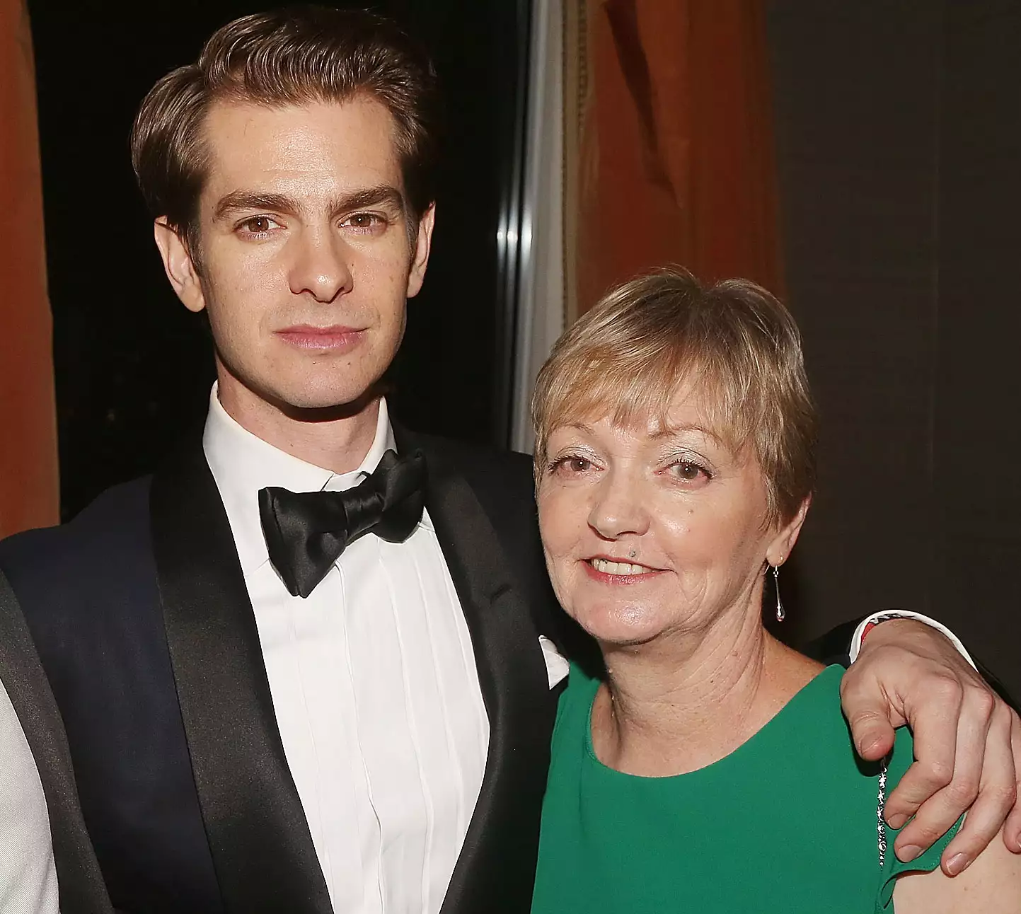 The ultimate leading lady in Andrew Garfield’s life—his mom, Lynn.