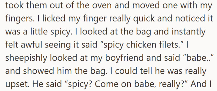 The moment of truth came with one quick taste — and instant regret.