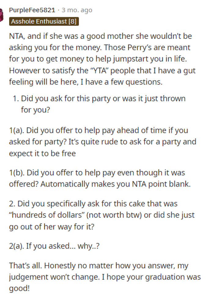 This person asked lots of questions to get some more details on what is going on and what OP asked for in terms of this.