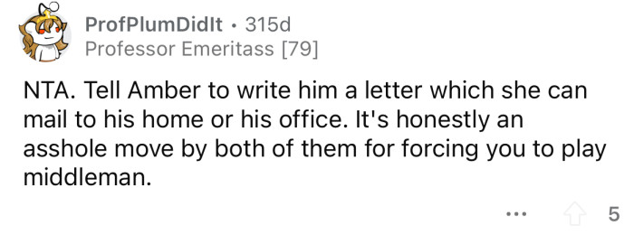 They're both a**holes!