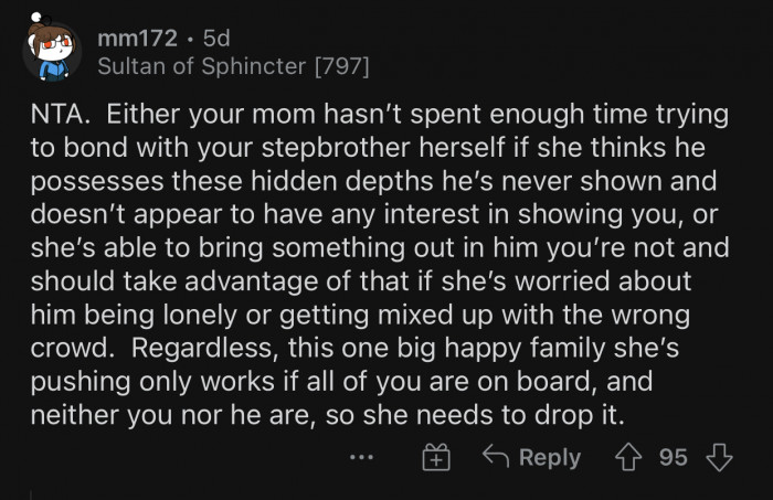 The parents need to drop this ASAP.