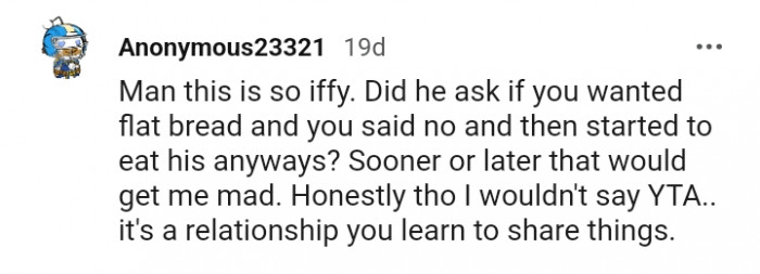 It's a relationship you learn