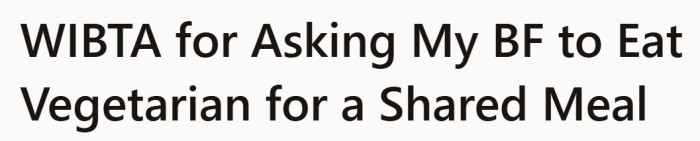 It starts off gently, but you can tell this is not just about food.
