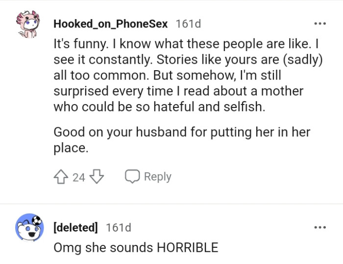 OP's MIL sounds horrible