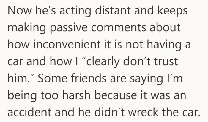 The damage is repaired, but the tension keeps resurfacing in smaller ways.