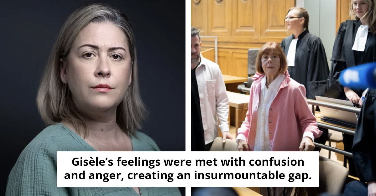 Gisèle Pelicot shares insights on her relationship with her daughter following her explanation of their communication challenges.