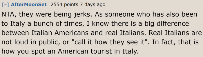 In other words, being 