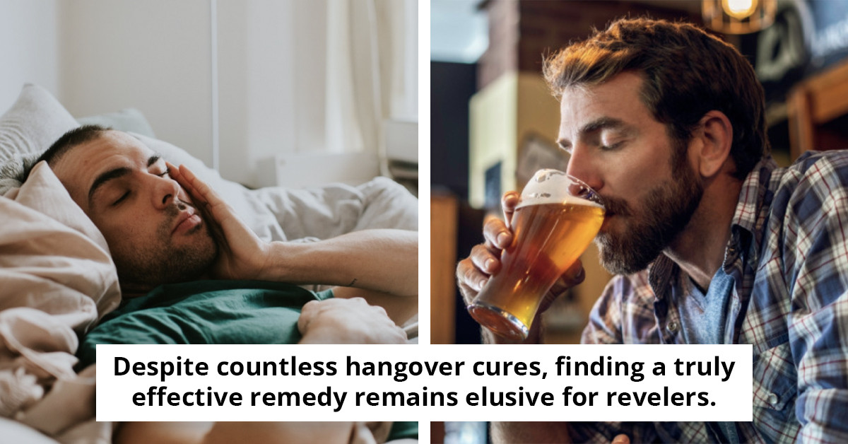 Physician clarifies why 'hair of the dog' remedy fails to prevent hangovers