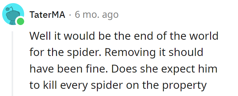 Spider drama: Making mountains out of molehills—or in this case, webs.