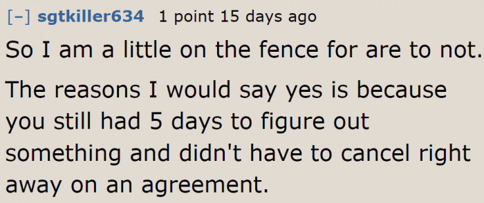 Maybe it would've been best if the OP hadn't involved their coworker with their problem.