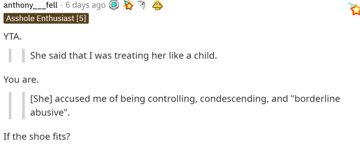 The first comment really said everything that we were thinking the whole time.