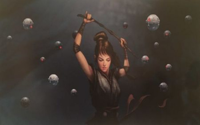 5. This Powerful Art Showing Rey’s True Force Training