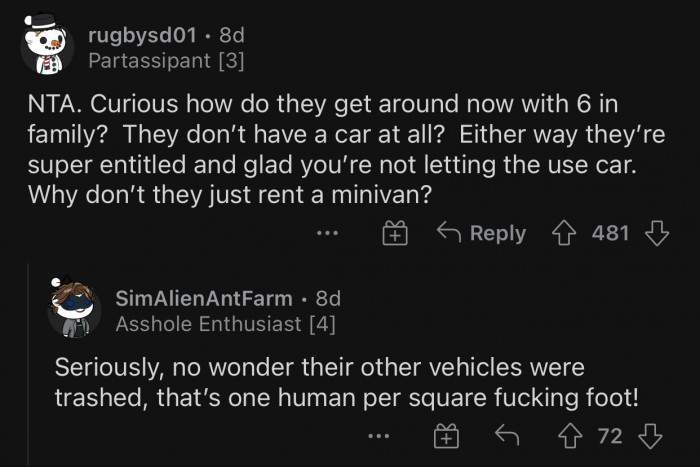 No wonder they trashed their previous cars.