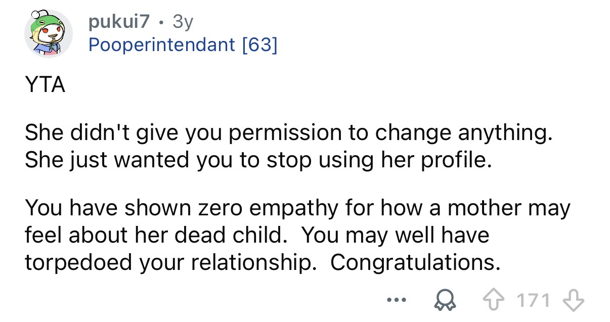 The internet's verdict? Mostly against her.