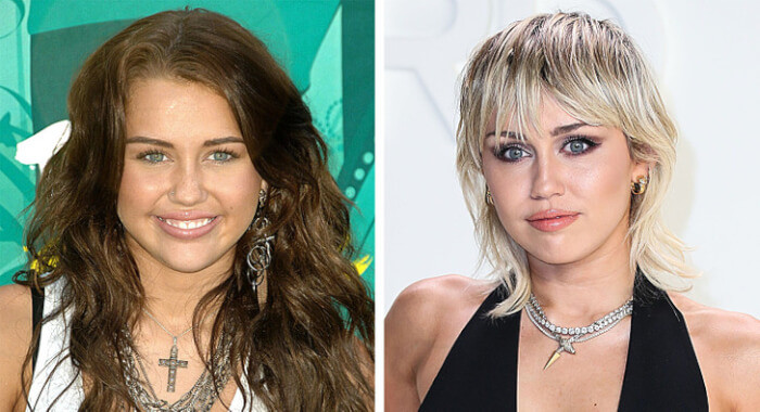 12. Miley Cyrus (2009 And Now)
