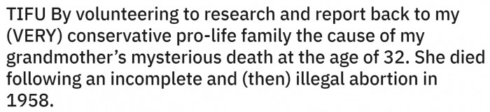 OP starts his story: