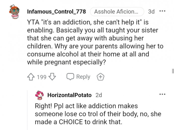 Getting away with abusing her children