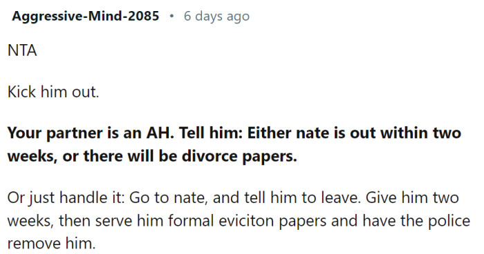 This Redditor would go nuclear.