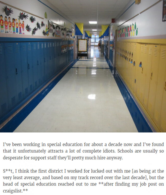 10. The Special Education Support Staff