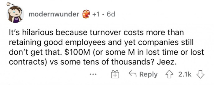 When Will Employers Realize This?