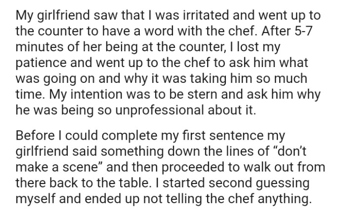 The OP's intention was to be stern and ask him why he was being so unprofessional