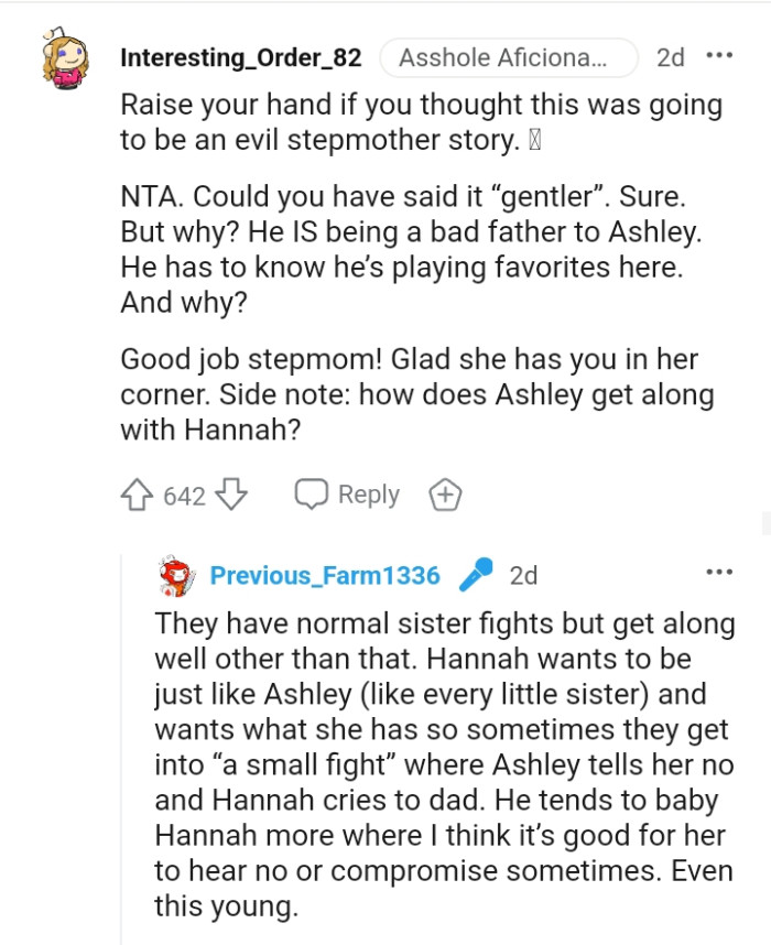 He Has to Know He's Playing Favorites