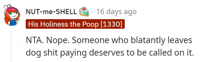 2. They deserve to be called out on what they did wrong